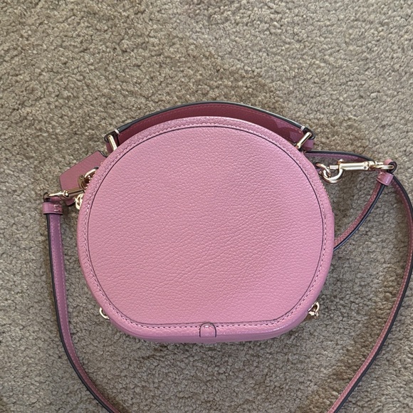 Coach Light Pink Round Crossbody Bag - Picture 6 of 10